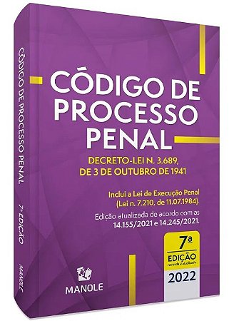 Codigo de Processo Penal (mini)