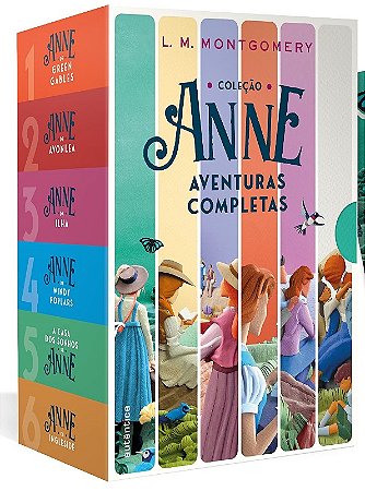 Colecao Anne de Green Gables em 6 Volumes -  Aventuras Completas