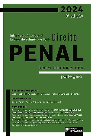 Direito Penal Parte Geral: Licoes Fundamentais