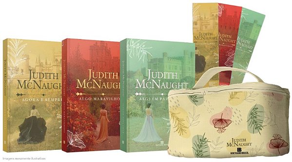 Kit Judith Mcnaught (acompanha Necessaire + Marcadores)