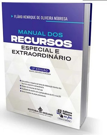 Manual dos Recursos Especial e Extraordinario 3 Edicao