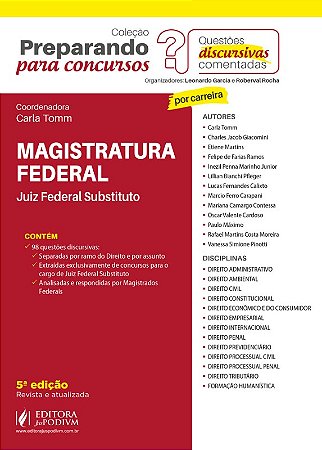 Preparando para Concursos - Questoes Discursivas Comentadas - Magistratura