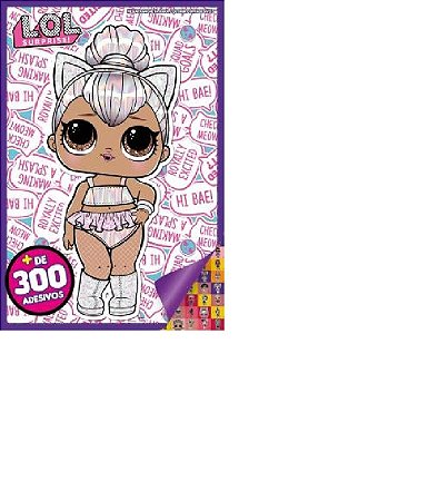 Lol Surprise! - Megaprancheta P.c.c.adesivo-(0238)