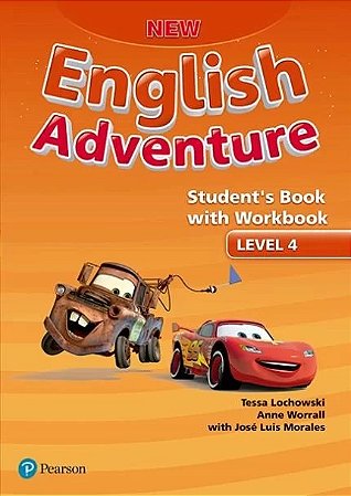 New English Adventure: Students Book With Workbook- Level 4
