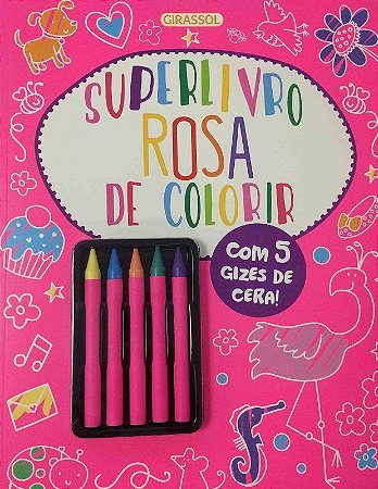 Superlivro: Rosa de Colorir: 01