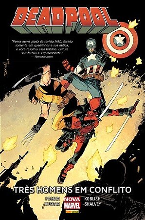 Deadpool: Tres Homens em Conflito (capa Dura)