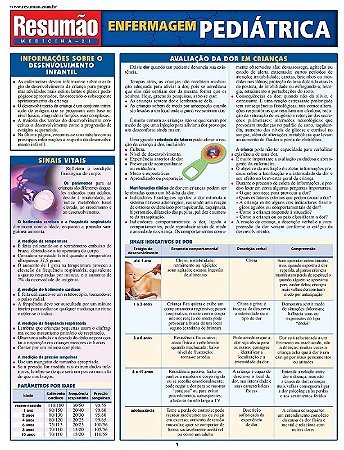 Enfermagem Pediatrica - Colecao Resumao