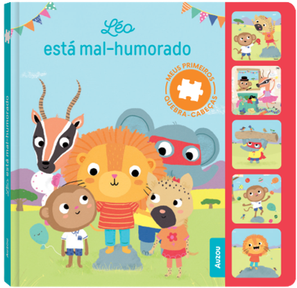 Meus Primeiros Quebra-cabeças - Léo Está Mal-humorado