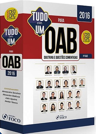 Tudo em Um para Oab - Doutrina + Questoes Comentadas