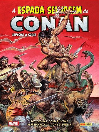 Conan, o Barbaro - a Espada Selvagem em Cores - Vol. 01