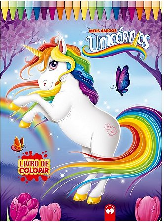 Livro Gigante - Meus Amigos Unicornios