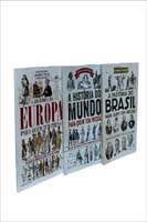 Kit - Historia da Europa, Brasil e Mundo