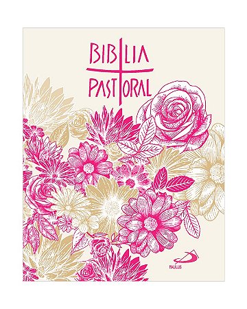 Nova Biblia Pastoral (bolso/floral Rosa)