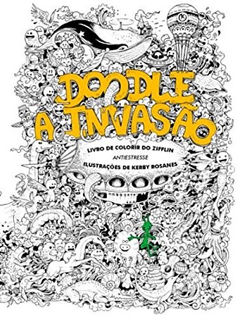 Doodle - a Invasao - Livro de Colorir