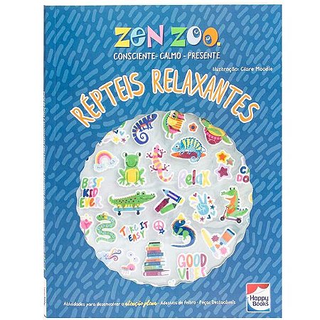 Zen Zoo - Répteis Relaxantes: Livro de Atividades