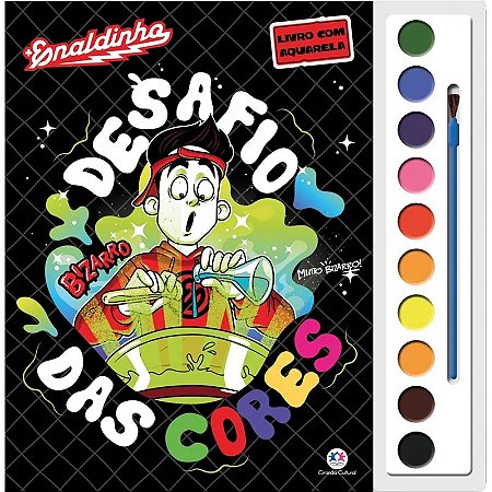 Livro Aquarela Enaldinho - Desafio das Cores
