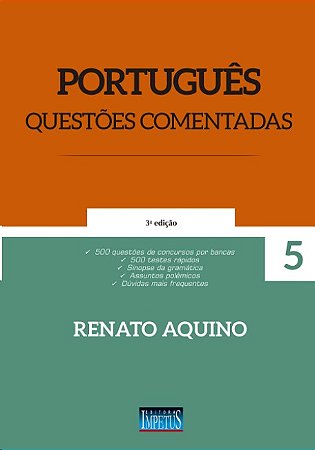 Portugues: Questoes Comentadas: Vol. 5