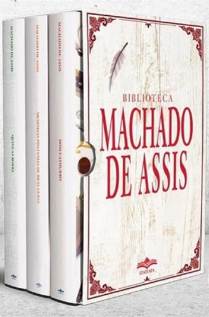 Biblioteca Machado de Assis Vol. 01 - Box com 3 Livros