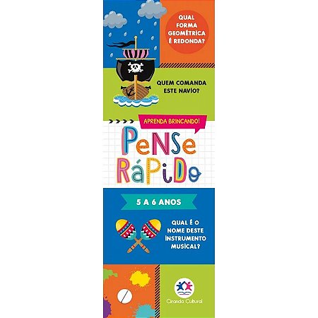 Pense Rapido - 5 a 6 Anos