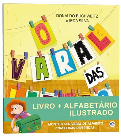 Varal das Letras, O: Livro + Alfabetario Ilustrado