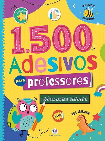 1500 Adesivos para Professores - Educacao Infantil