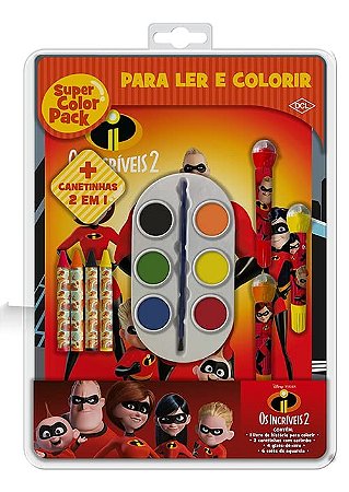 Disney - Super Color Pack - os Incríveis 2