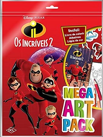 Disney: Mega Art Pack - os Incriveis 2