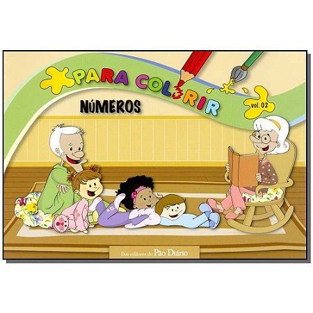 Para Colorir - Vol.2 - Numeros