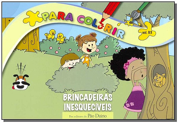 Para Colorir - Vol.3 - Brincadeiras Inesqueciveis
