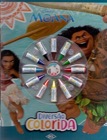 Disney - Diversao Colorida - Moana