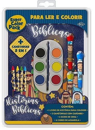 Super Color Pack: Historias Biblicas