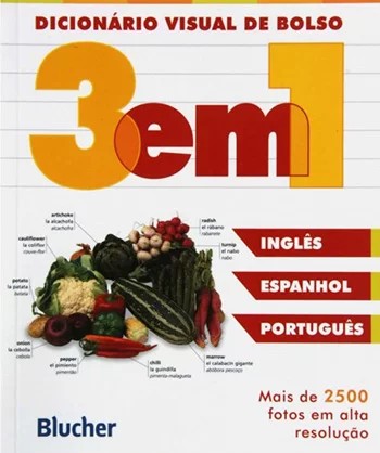 Dicionario Visual de Bolso 3 em 1- Ingles / Espanhol / Portugues