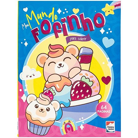 Viva as Cores! Livro de Colorir: Meu Mundo Fofinho para Colorir