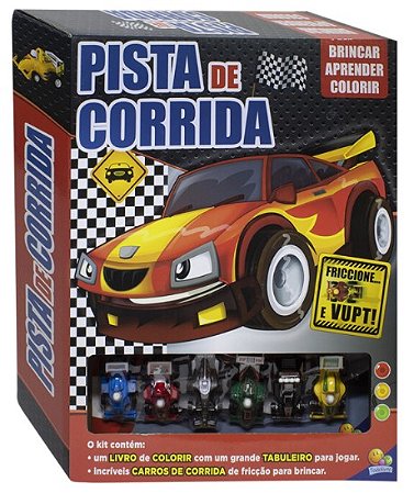 Brincar-aprender-colorir Ii: Pista de Corrida
