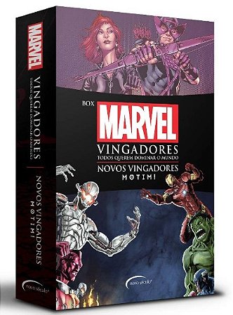 Box Vingadores Todos Querem Dominar o Mundo