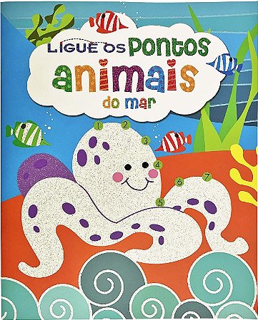 Ligue os Pontos: Animais do Mar