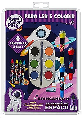 Super Color Pack - Brincando no Espaco Vinil