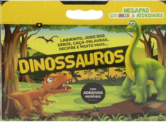 Megapad - Colorir & Atividades: Dinossauros
