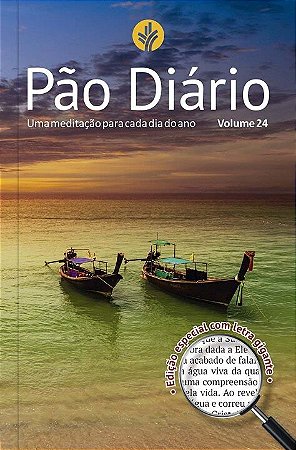 Pão Diário Vol.24 Letra Gigante - Capa Paisagem
