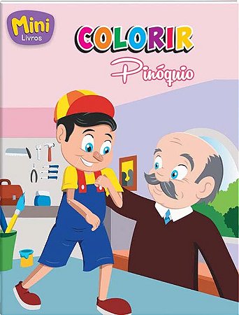 Mini - Colorir: Pinoquio