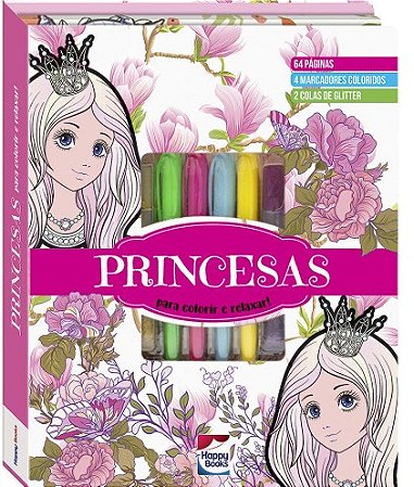 Meu Superkit Brilhante de Arteterapia! Princesas