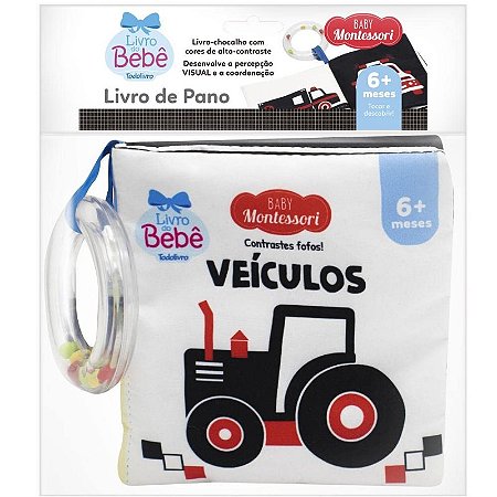 Baby Montessori - Contrastes Fofos! Veiculos