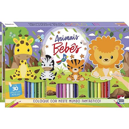 Animais Bebes - Coloque Cor Neste Mundo Fantastico