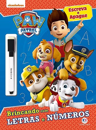 Patrulha Canina: Brincando com Letras e Numeros