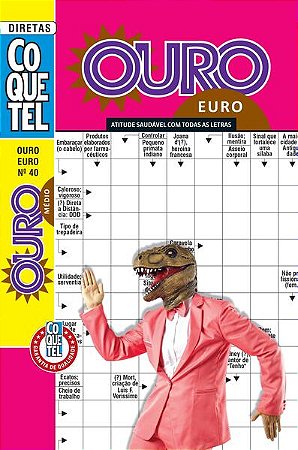 Livro Coquetel Ouro Euro Nível Médio Ed 40