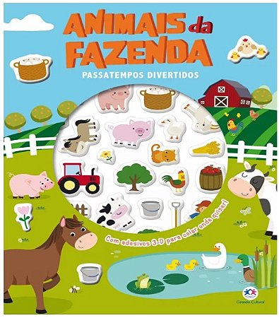 Animais da Fazenda - Passatempos Divertidos