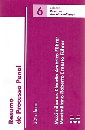 Resumo (06) Processo Penal - Vol. 6
