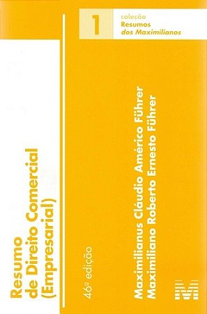 Resumo Direito Comercial (empresarial) - Vol. 1