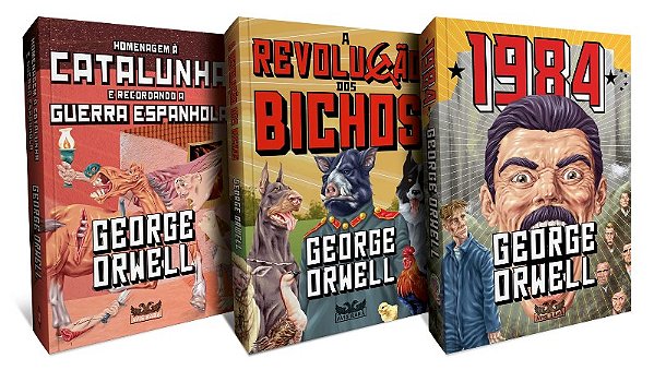 Box - o Melhor de George Orwell - 1984; a Revolução dos Bichos; Homenagem à