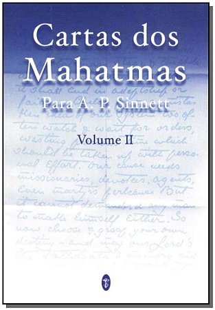 Cartas dos Mahatmas: Volume Ii